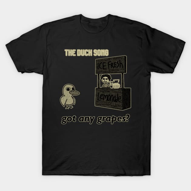 the duck song// black white design T-Shirt T-Shirt by YukieapparelShop
